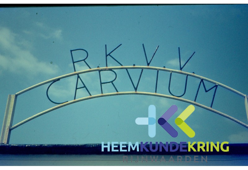 Herwen voetbal vereniging Carvium Coll. G.B.Janssen F00000903